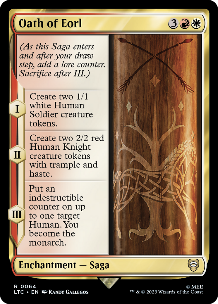 Oath of Eorl [The Lord of the Rings: Tales of Middle-Earth Commander] | Boutique FDB TCG