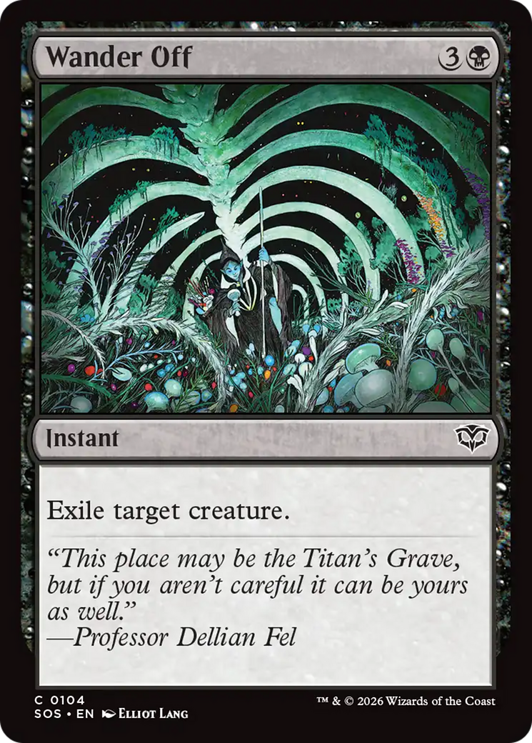 Wander Off [Secrets of Strixhaven] | Boutique FDB TCG
