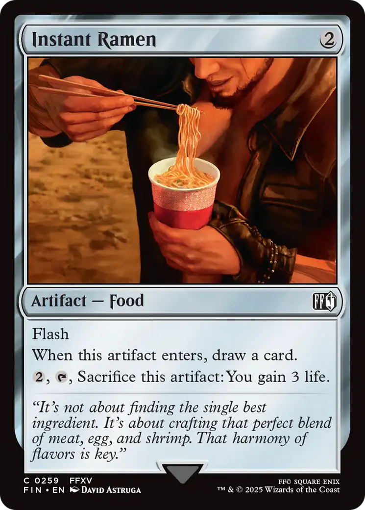 Instant Ramen [FINAL FANTASY] | Boutique FDB TCG