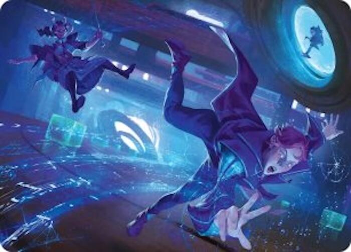 Cruel Calculations Art Card (39) [Reality Fracture Art Series] | Boutique FDB TCG
