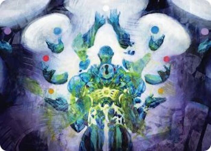 Avatar of Burgeoning Echoes Art Card (24) [Reality Fracture Art Series] | Boutique FDB TCG
