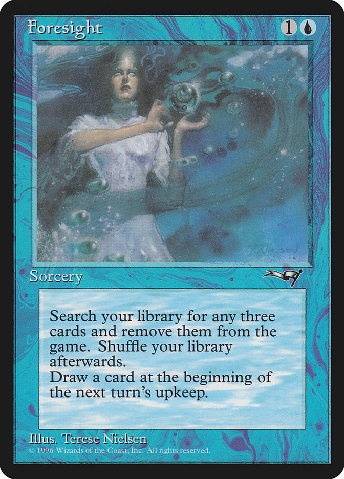 Foresight (Bubble Swirl) [Alliances] | Boutique FDB TCG