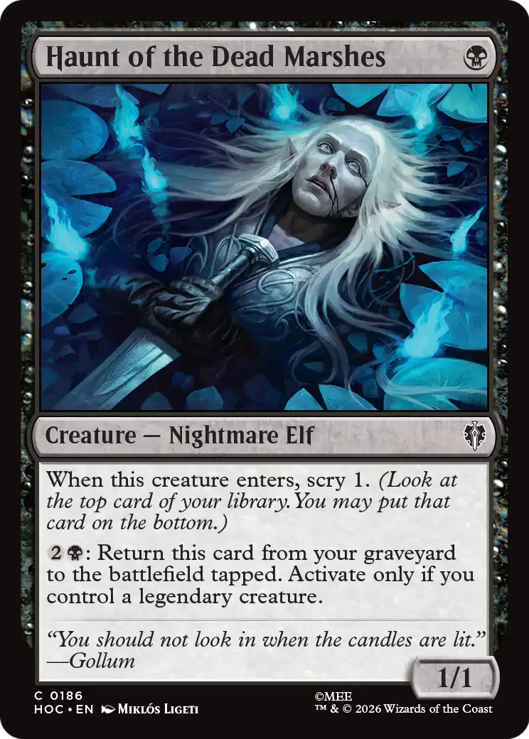 Haunt of the Dead Marshes [The Hobbit: Eternal-Legal] | Boutique FDB TCG