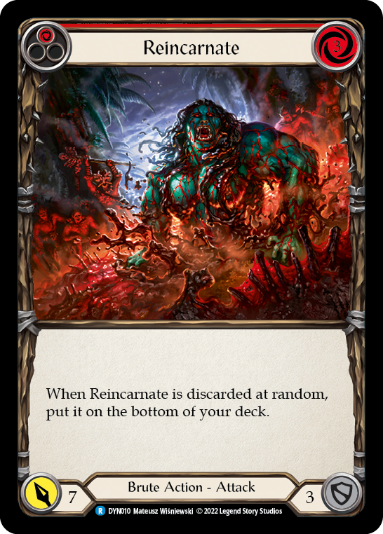 Reincarnate (Red) [DYN010] (Dynasty) | Boutique FDB TCG