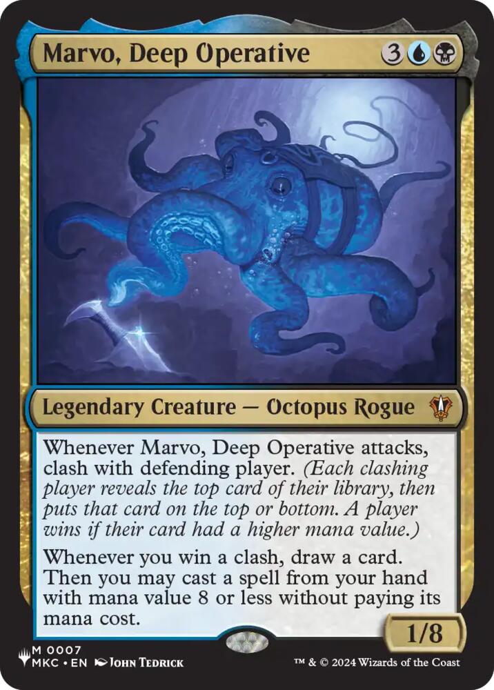 Marvo, Deep Operative (7) [The List] | Boutique FDB TCG