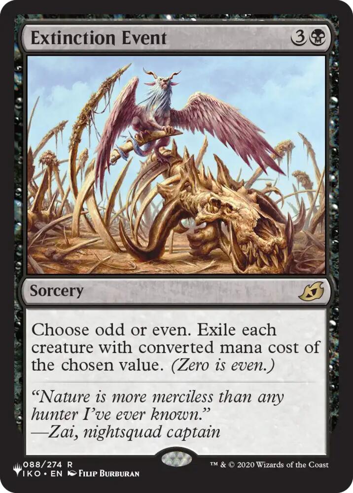 Extinction Event (88) [The List] | Boutique FDB TCG