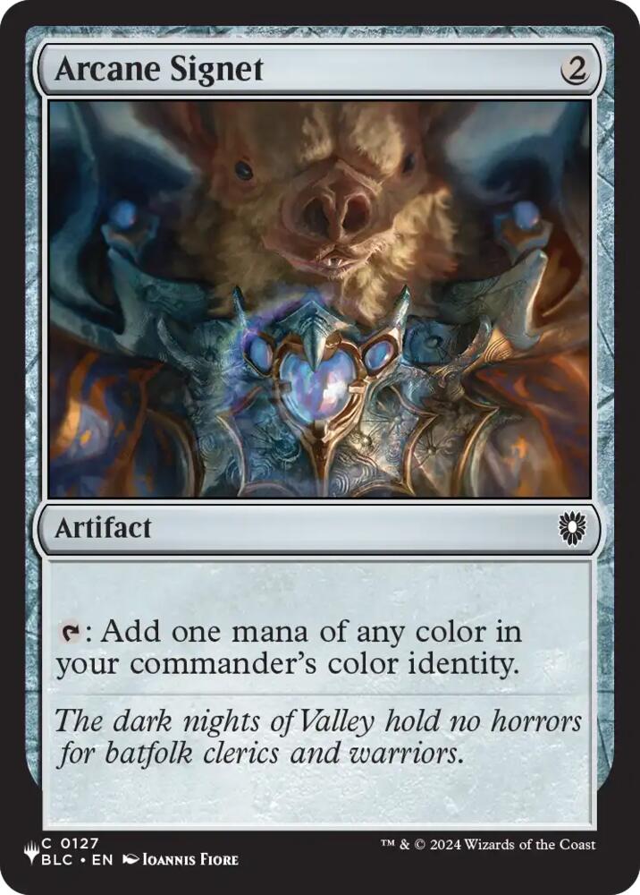 Arcane Signet (BLC) (127) [The List] | Boutique FDB TCG