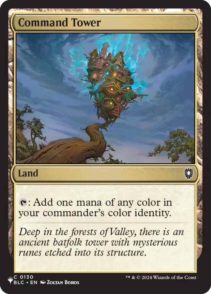 Command Tower (BLC) (130) [The List] | Boutique FDB TCG