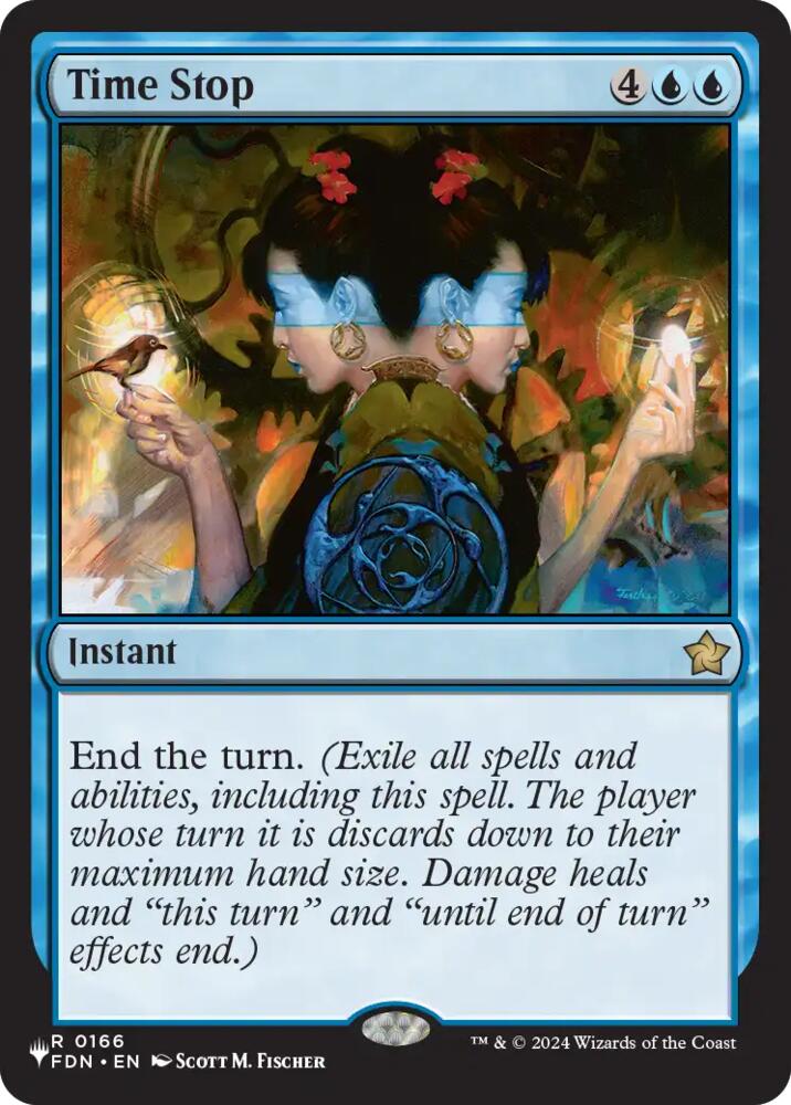 Time Stop (166) [The List] | Boutique FDB TCG