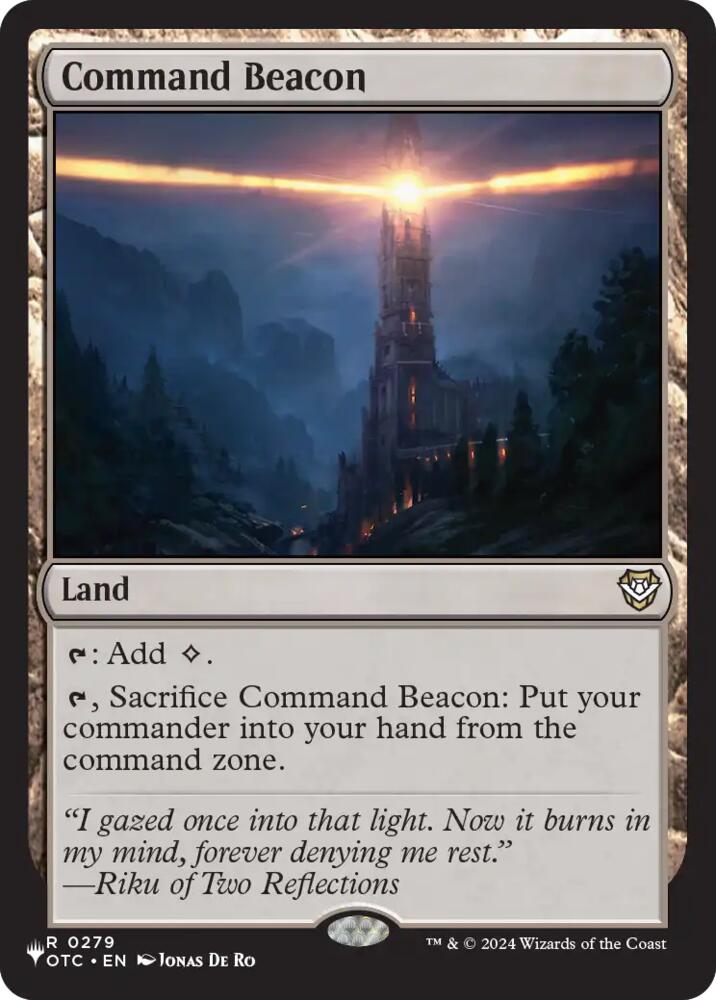 Command Beacon (OTC) (279) [The List] | Boutique FDB TCG