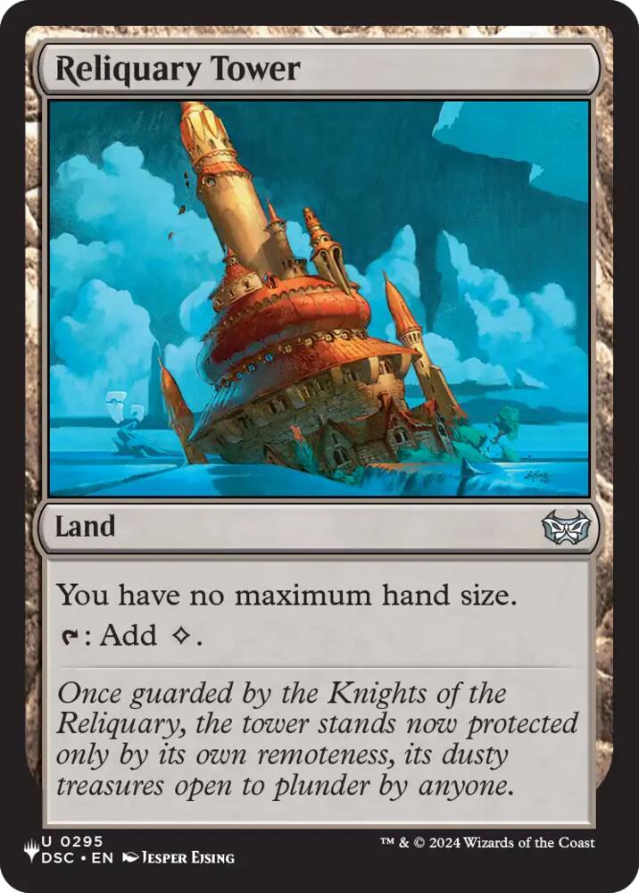 Reliquary Tower (DSC) (295) [The List] | Boutique FDB TCG