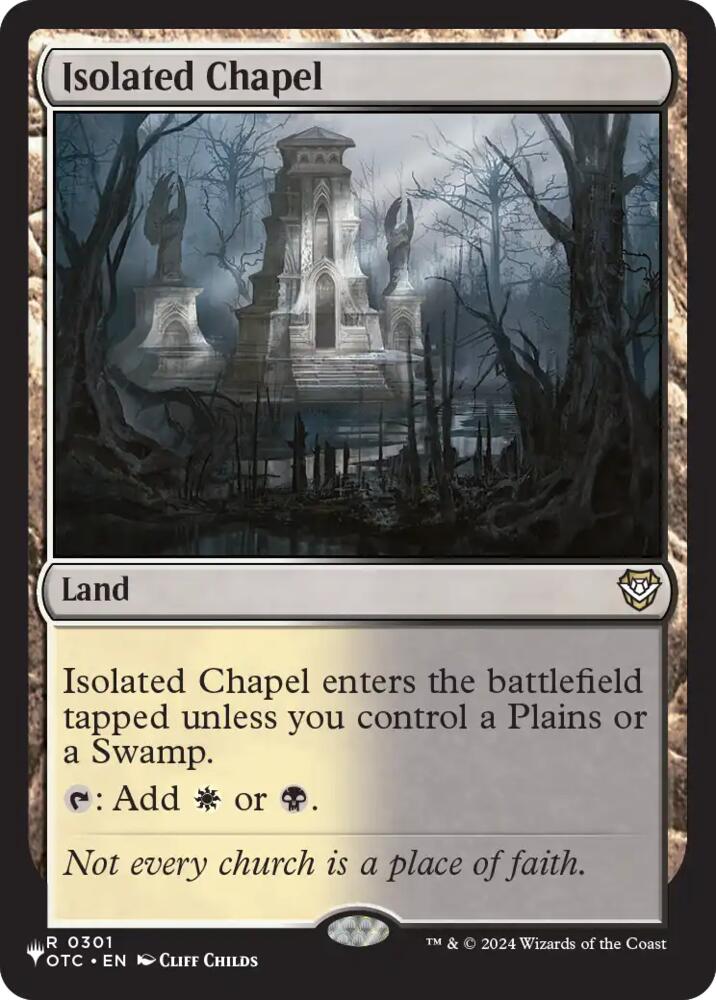 Isolated Chapel (301) [The List] | Boutique FDB TCG