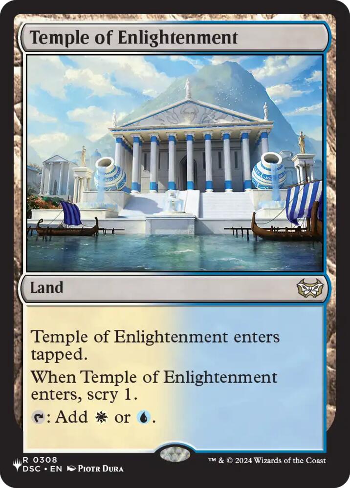 Temple of Enlightenment (308) [The List] | Boutique FDB TCG