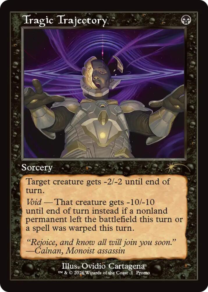Tragic Trajectory (Retro Frame) (1) [WPN & Gateway Promos] | Boutique FDB TCG