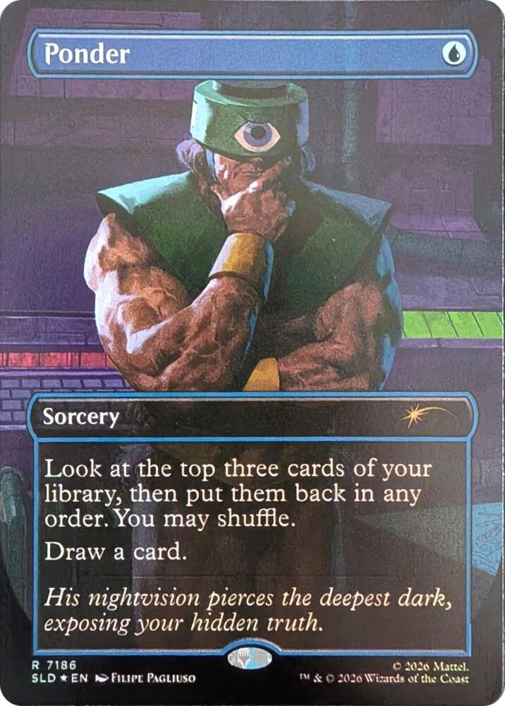 Ponder (7186) [Secret Lair Drop] | Boutique FDB TCG