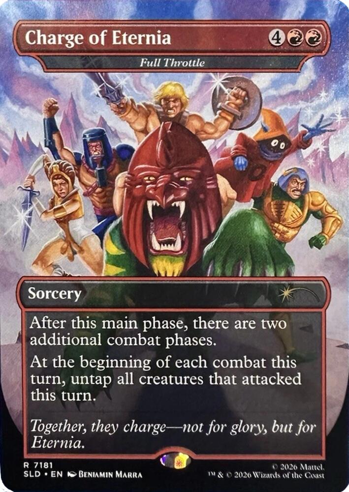 Charge of Eternia - Full Throttle (7181) [Secret Lair Drop] | Boutique FDB TCG