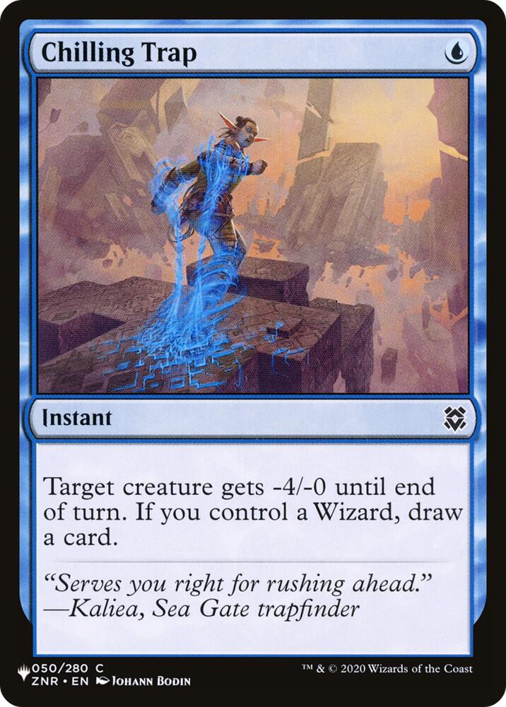 Chilling Trap (50) [The List] | Boutique FDB TCG