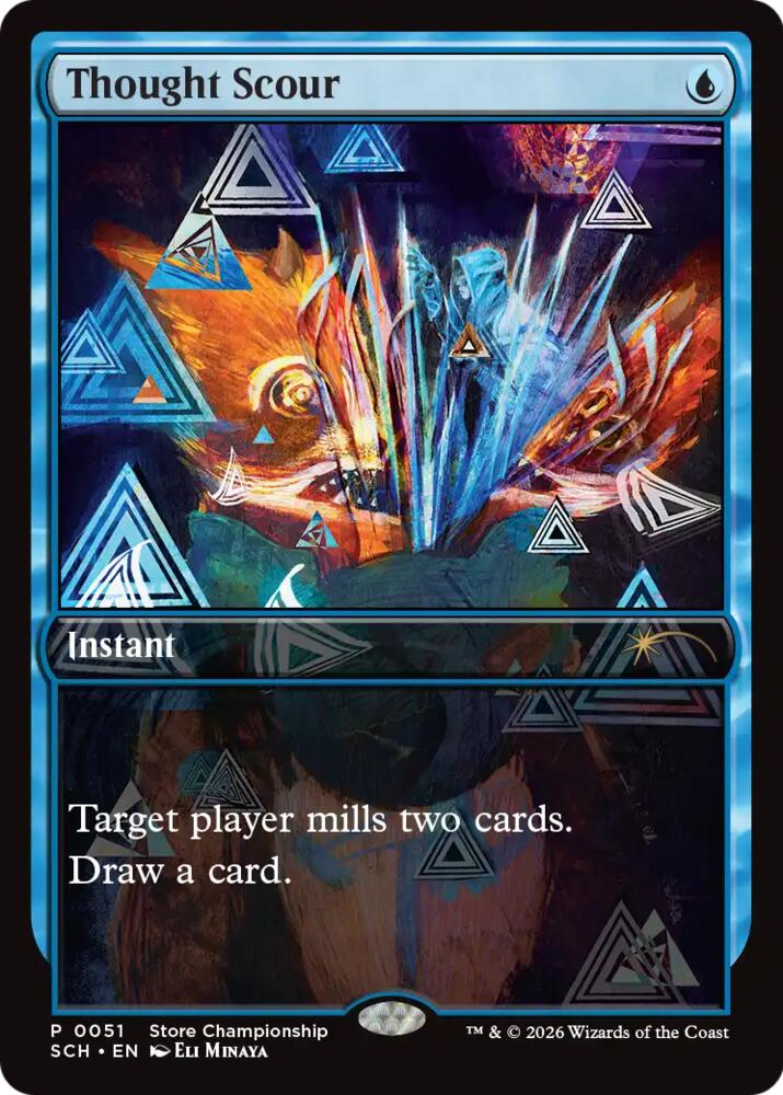 Thought Scour (51) [Game Day Promos] | Boutique FDB TCG