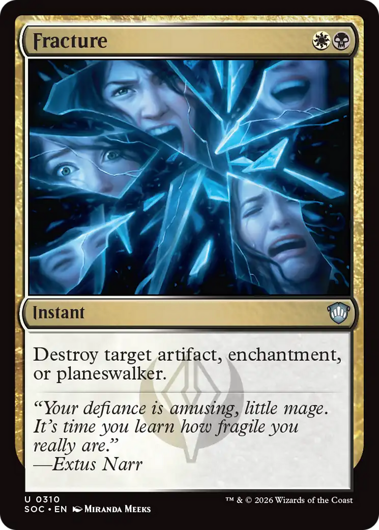 Fracture [Secrets of Strixhaven Commander] | Boutique FDB TCG
