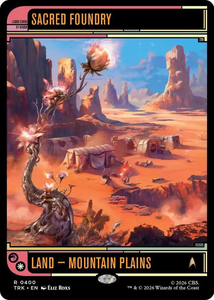 Sacred Foundry (400) [Star Trek] | Boutique FDB TCG