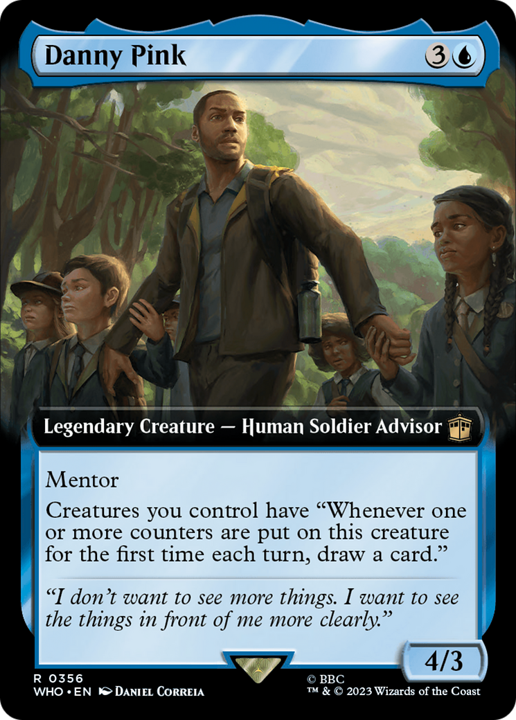 Danny Pink (Extended Art) [Doctor Who] | Boutique FDB TCG