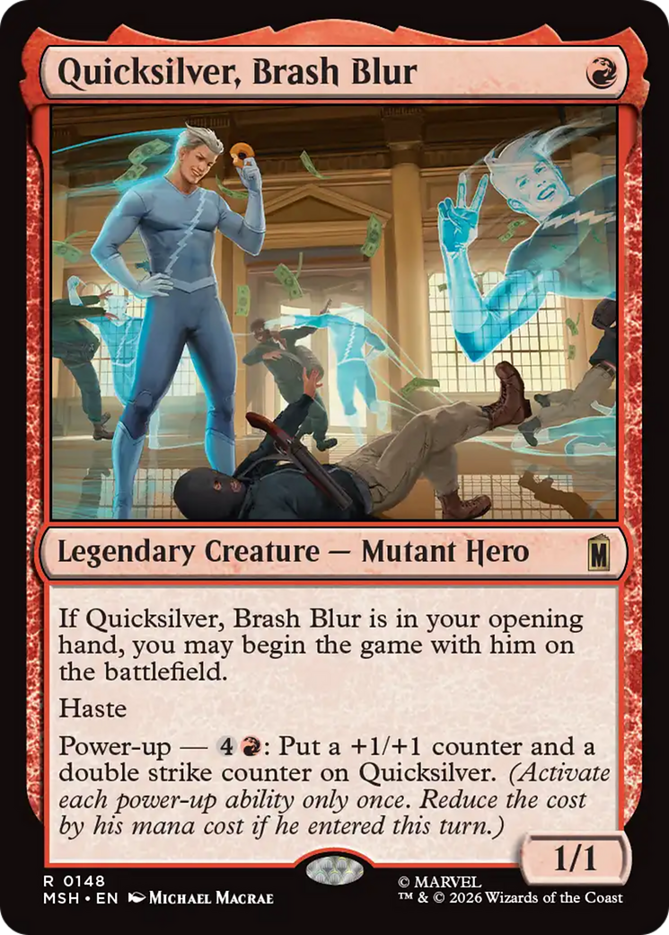 Quicksilver, Brash Blur [Marvel Super Heroes] | Boutique FDB TCG