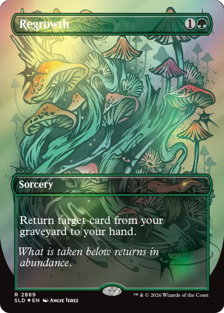 Regrowth (2889) [Secret Lair Drop] | Boutique FDB TCG