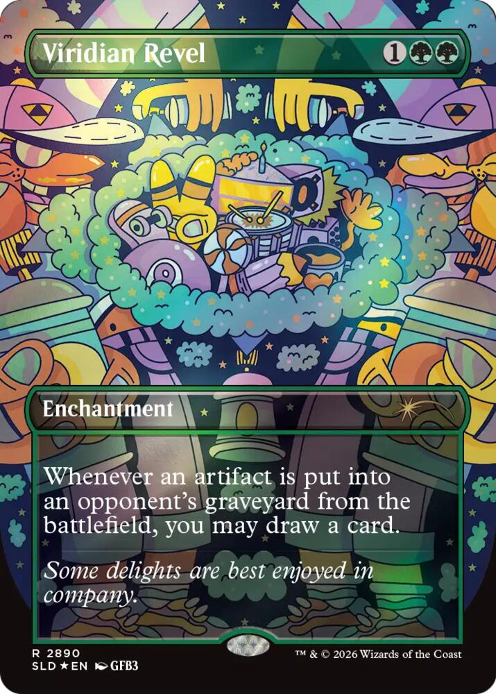 Viridian Revel (2890) [Secret Lair Drop] | Boutique FDB TCG