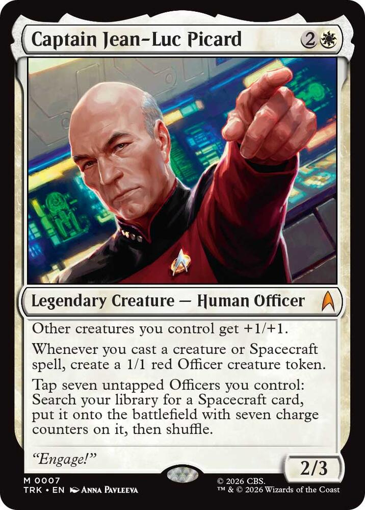 Captain Jean-Luc Picard (7) [Star Trek] | Boutique FDB TCG
