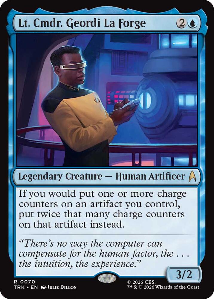 Lt. Cmdr. Geordi La Forge (70) [Star Trek] | Boutique FDB TCG