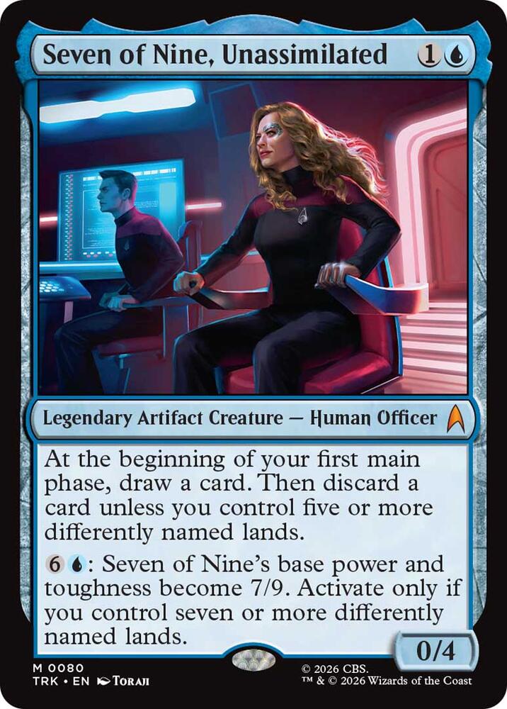 Seven of Nine, Unassimilated (80) [Star Trek] | Boutique FDB TCG