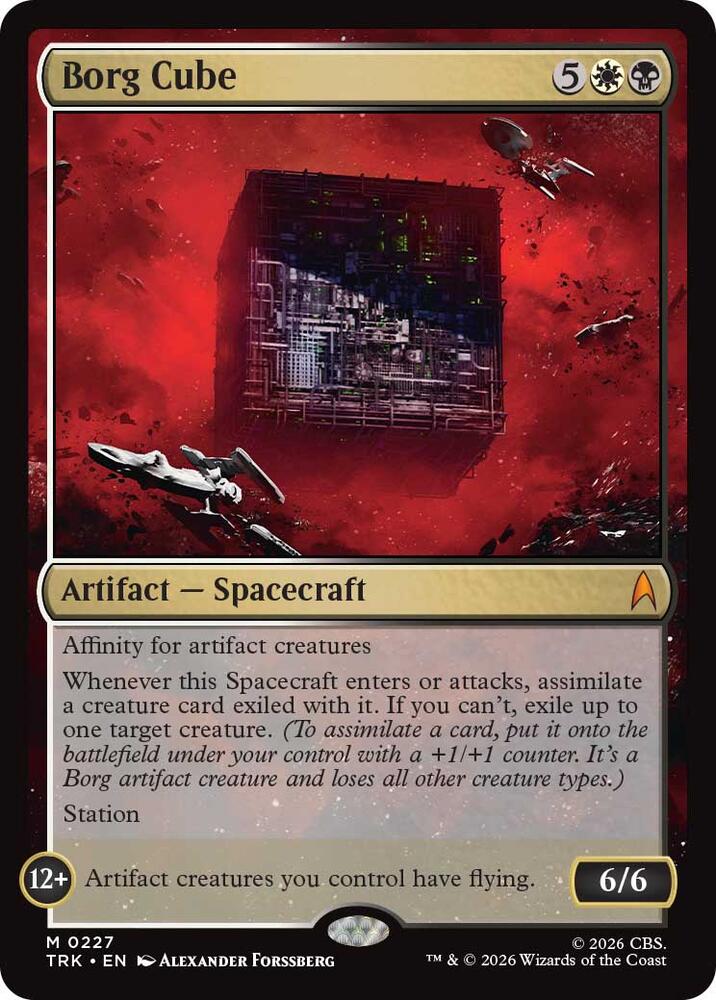 Borg Cube (227) [Star Trek] | Boutique FDB TCG