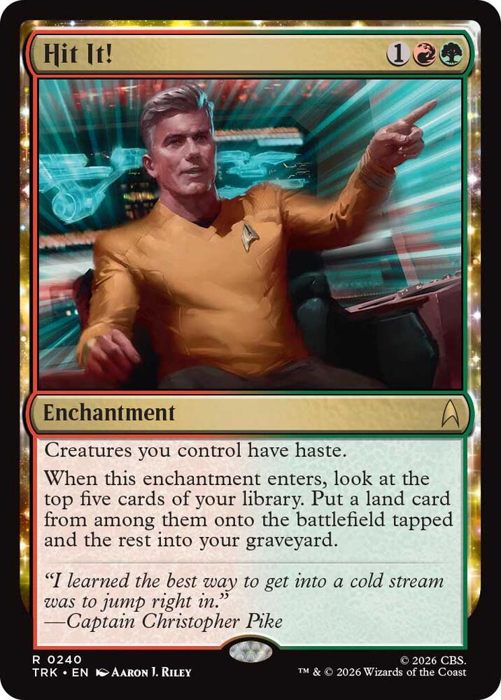Hit It! (240) [Star Trek] | Boutique FDB TCG