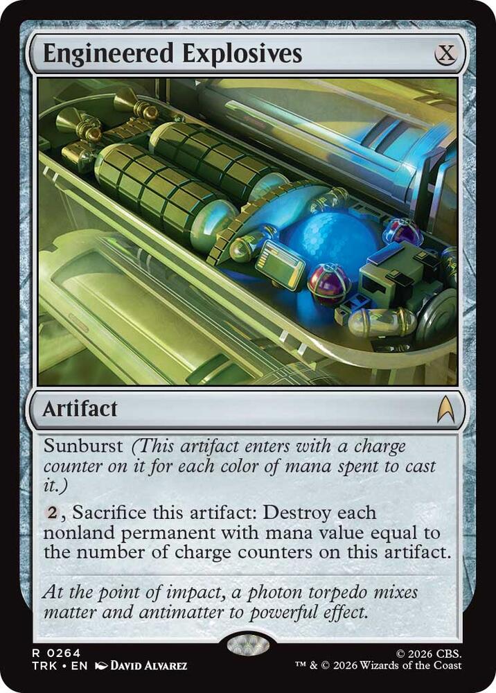 Engineered Explosives (264) [Star Trek] | Boutique FDB TCG