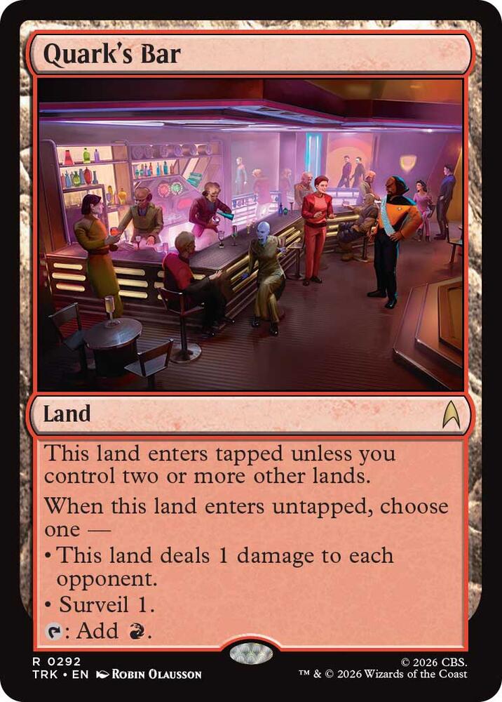 Quark's Bar (292) [Star Trek] | Boutique FDB TCG