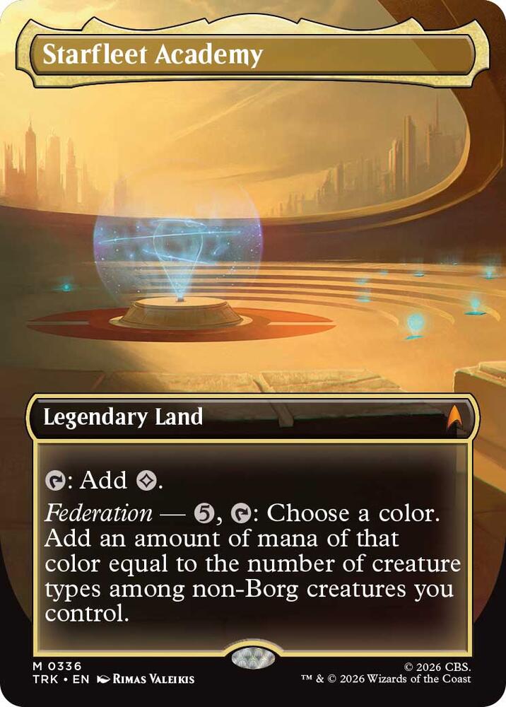 Starfleet Academy (Borderless) (336) [Star Trek] | Boutique FDB TCG