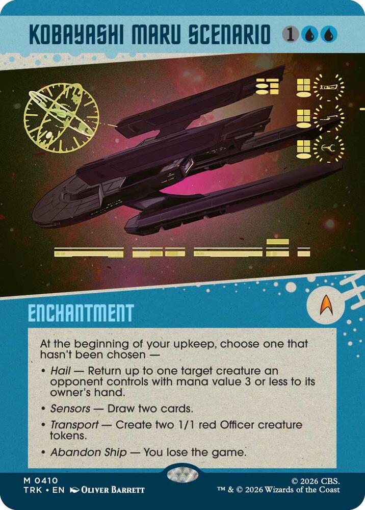 Kobayashi Maru Scenario (Showcase) (410) [Star Trek] | Boutique FDB TCG