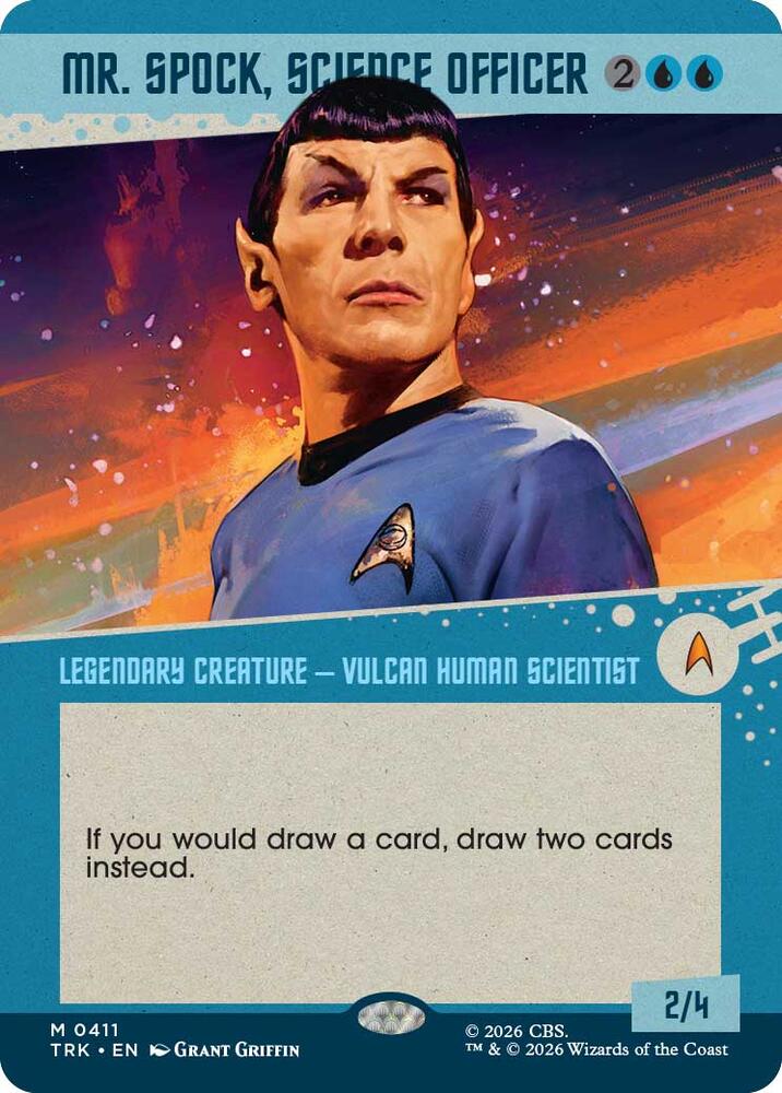 Mr. Spock, Science Officer (Showcase) (411) [Star Trek] | Boutique FDB TCG