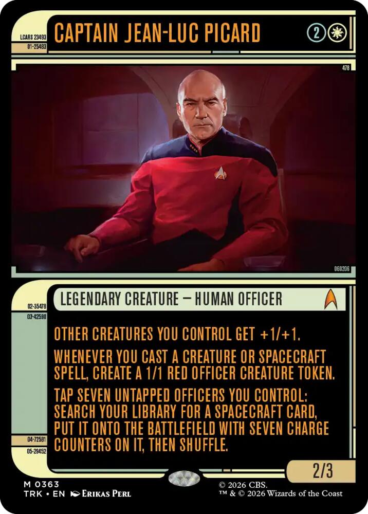 Captain Jean-Luc Picard (Showcase) (363) [Star Trek] | Boutique FDB TCG