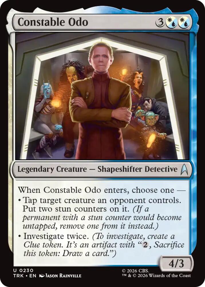 Constable Odo (230) [Star Trek] | Boutique FDB TCG