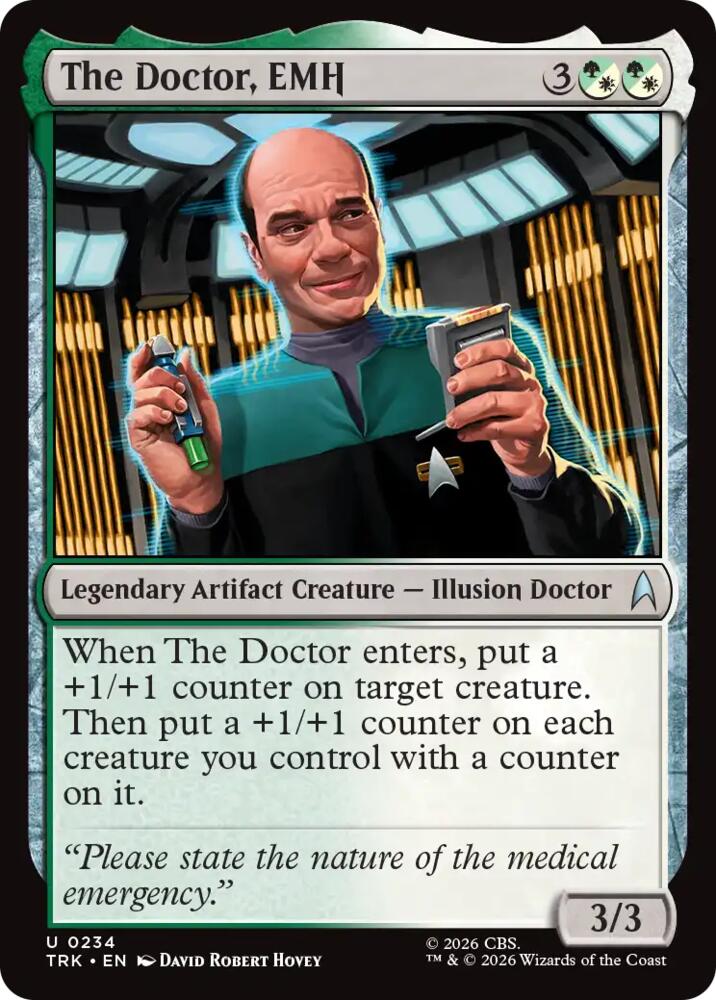 The Doctor, EMH (234) [Star Trek] | Boutique FDB TCG