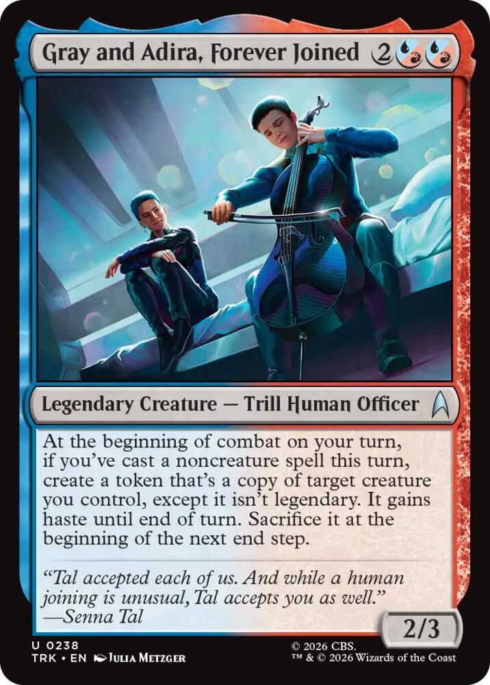 Gray and Adira, Forever Joined (238) [Star Trek] | Boutique FDB TCG