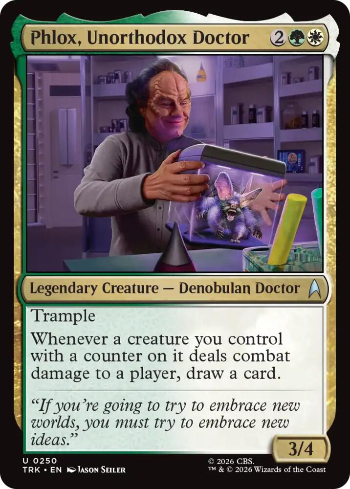 Phlox, Unorthodox Doctor (250) [Star Trek] | Boutique FDB TCG