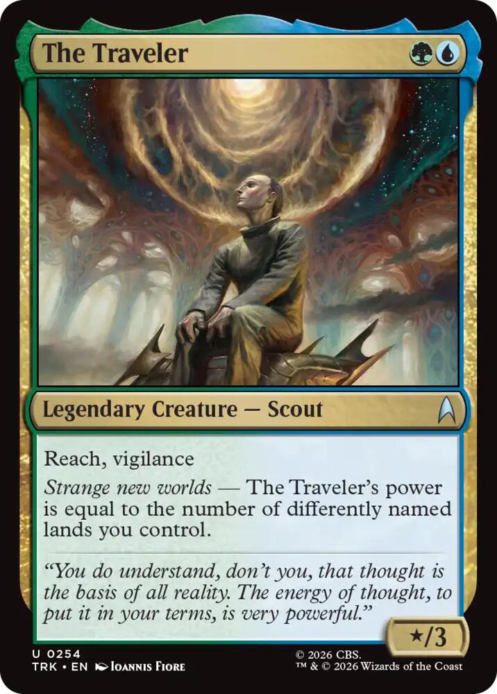 The Traveler (254) [Star Trek] | Boutique FDB TCG