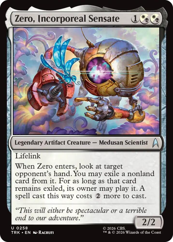 Zero, Incorporeal Sensate (258) [Star Trek] | Boutique FDB TCG