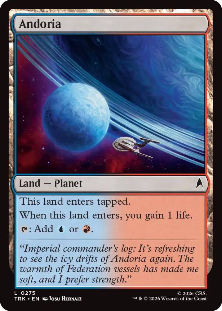 Andoria (275) [Star Trek] | Boutique FDB TCG