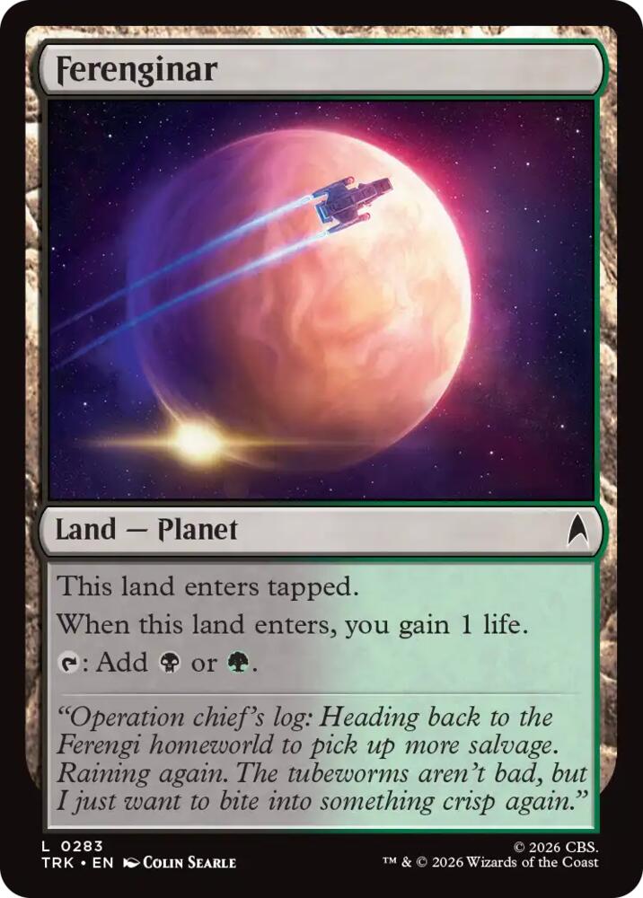 Ferenginar (283) [Star Trek] | Boutique FDB TCG