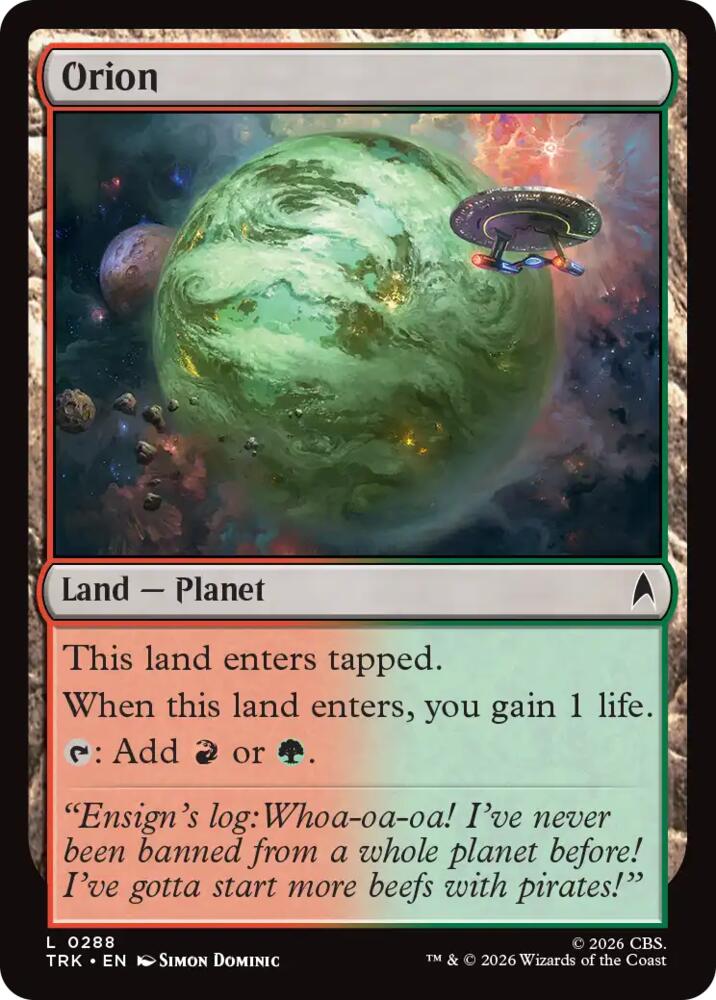 Orion (288) [Star Trek] | Boutique FDB TCG