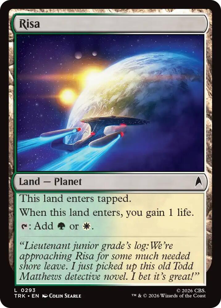 Risa (293) [Star Trek] | Boutique FDB TCG