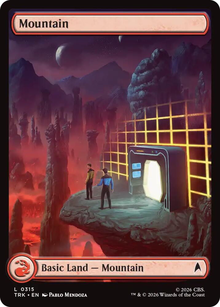Mountain (0315) [Star Trek] | Boutique FDB TCG